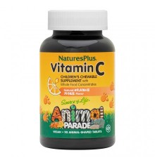 Nature's Plus Animal Parade Vitamin C 90 μασώμενες ταμπλέτες